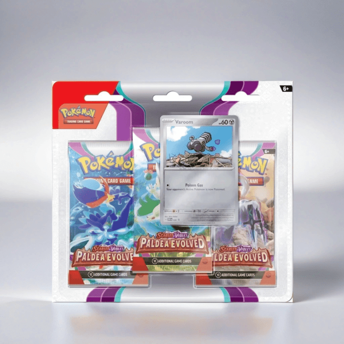 Slabs Pokemon – Scarlet & Violet 2 – Paldea Evolved (Varoom) blister | 0